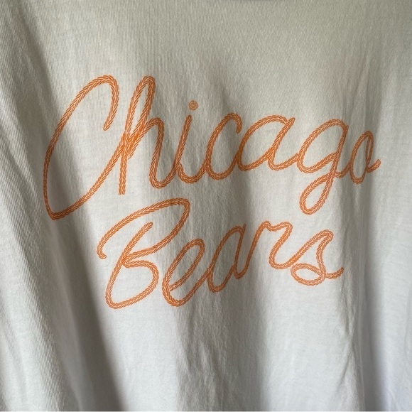 Junk Food | Women's NFL Chicago Bears Raglan 3/4 Sleeve Tee Size Large - Picture 4 of 7